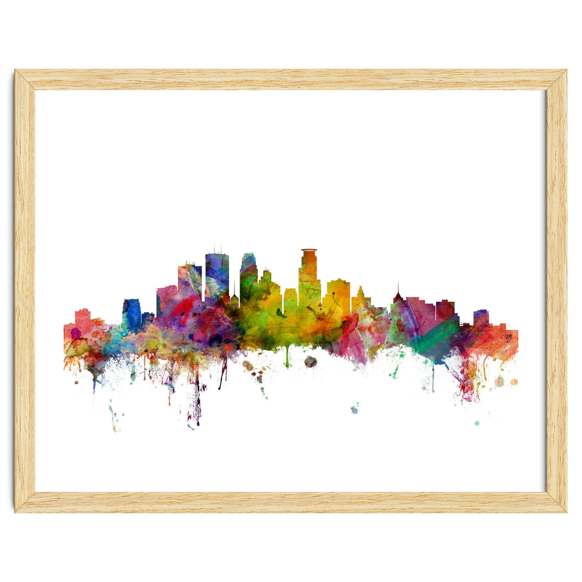 Minneapolis Minnesota Skyline