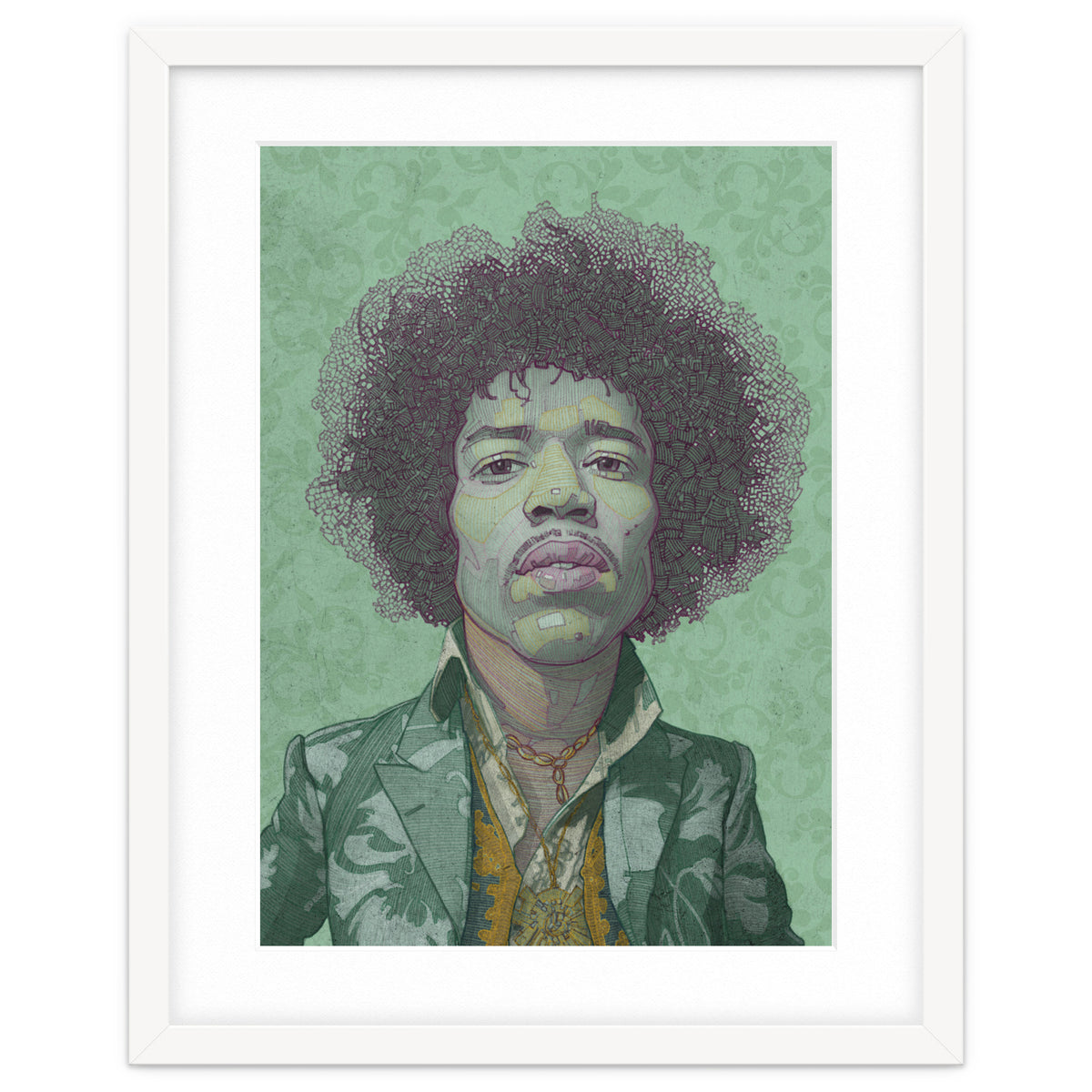 Hendrix Illustration