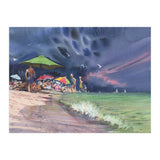 Before the storm. Watercolor painting (Print Only) thumbnail