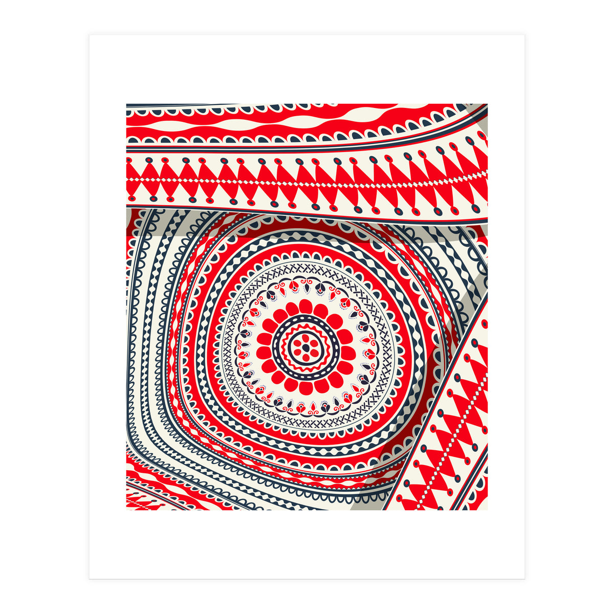 Romanian embroidery background 14 (Print Only)