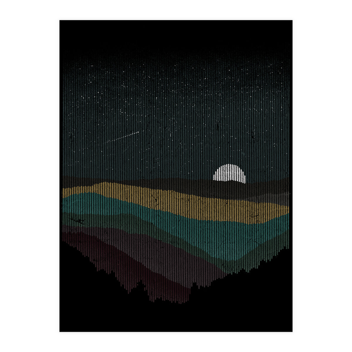Moonrise (Colour) (Print Only)