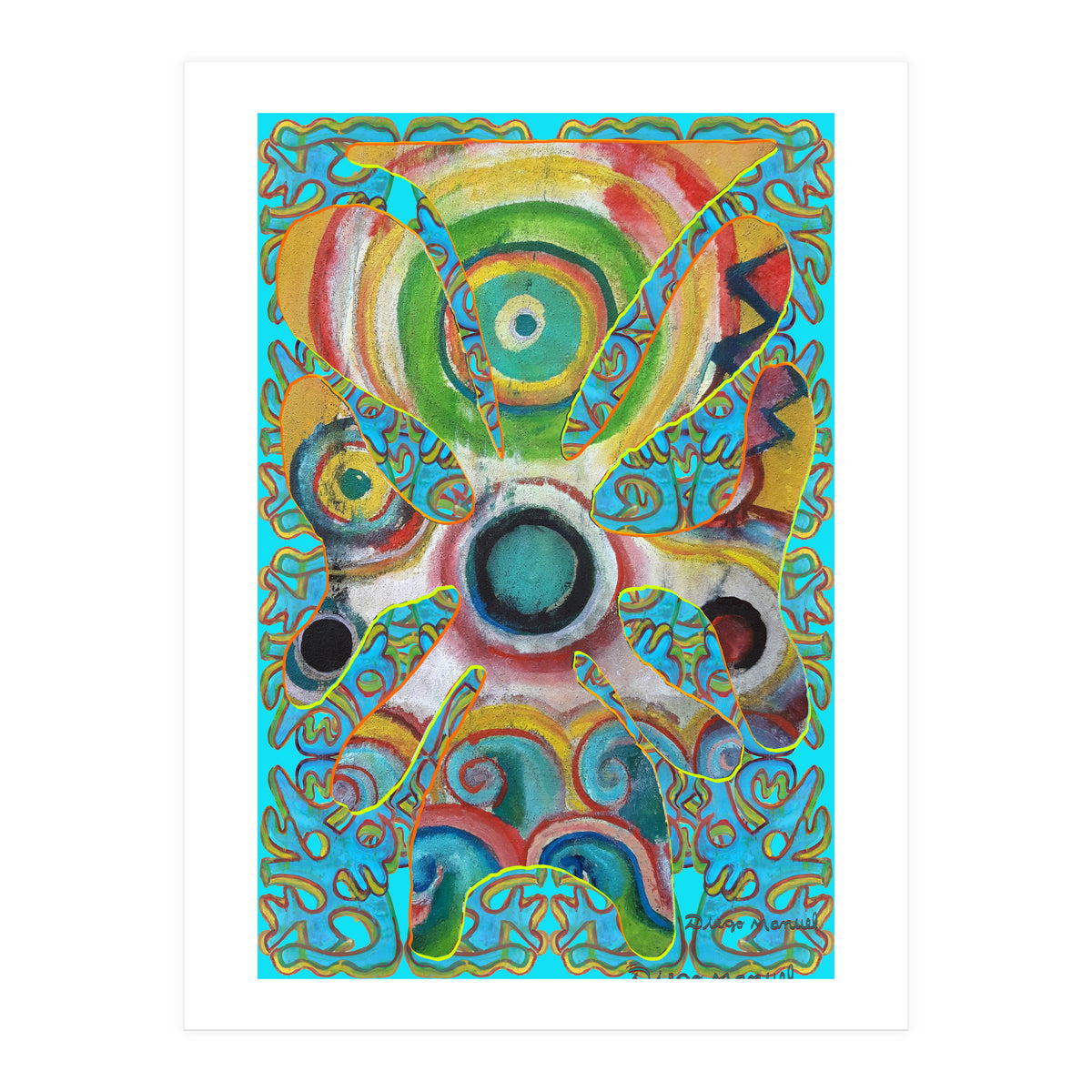 Pop Abstract 2023 Tapiz 25 (Print Only)