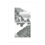 Printed Positano in Grey  (Print Only) thumbnail