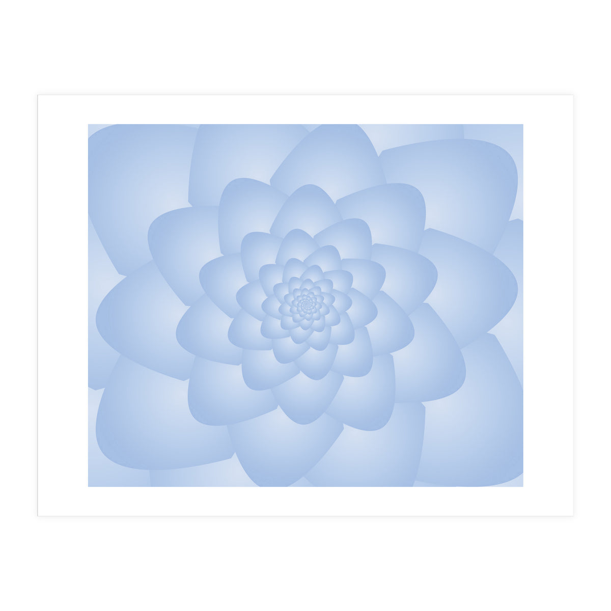 Pastel Colors Flower  (Print Only)