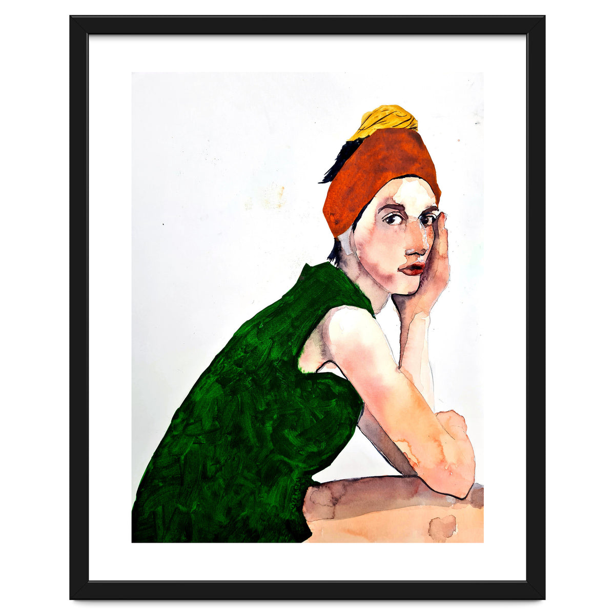 Untitled #86 - Woman in green