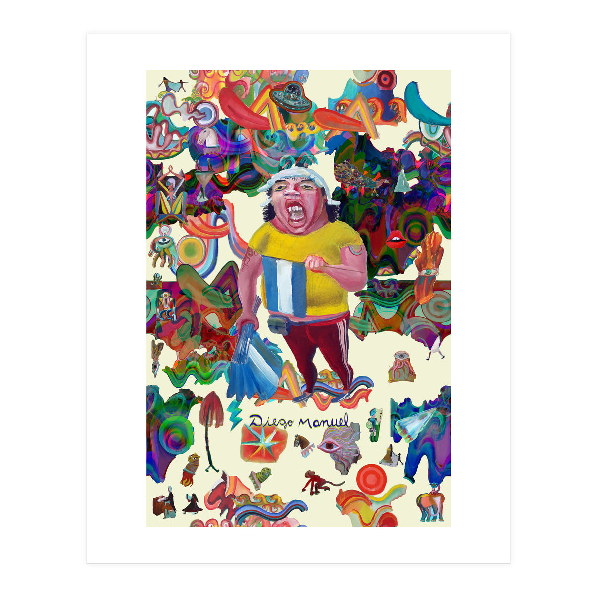 Graffitis 2021 Tapiz 50 B (Print Only)