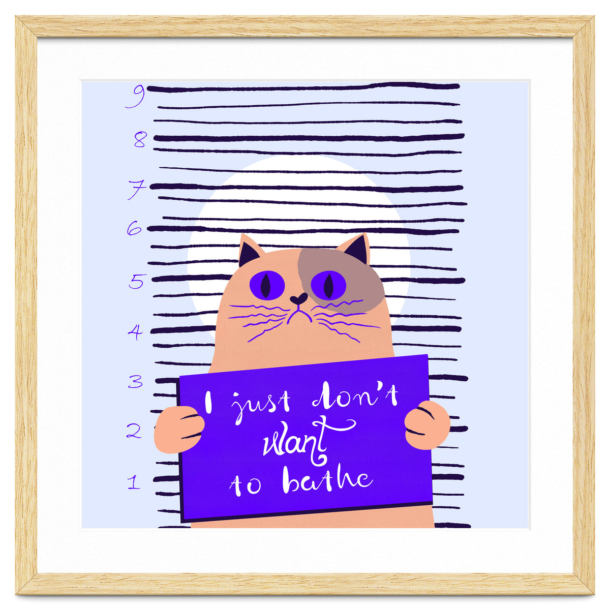 I just don't want to bathe