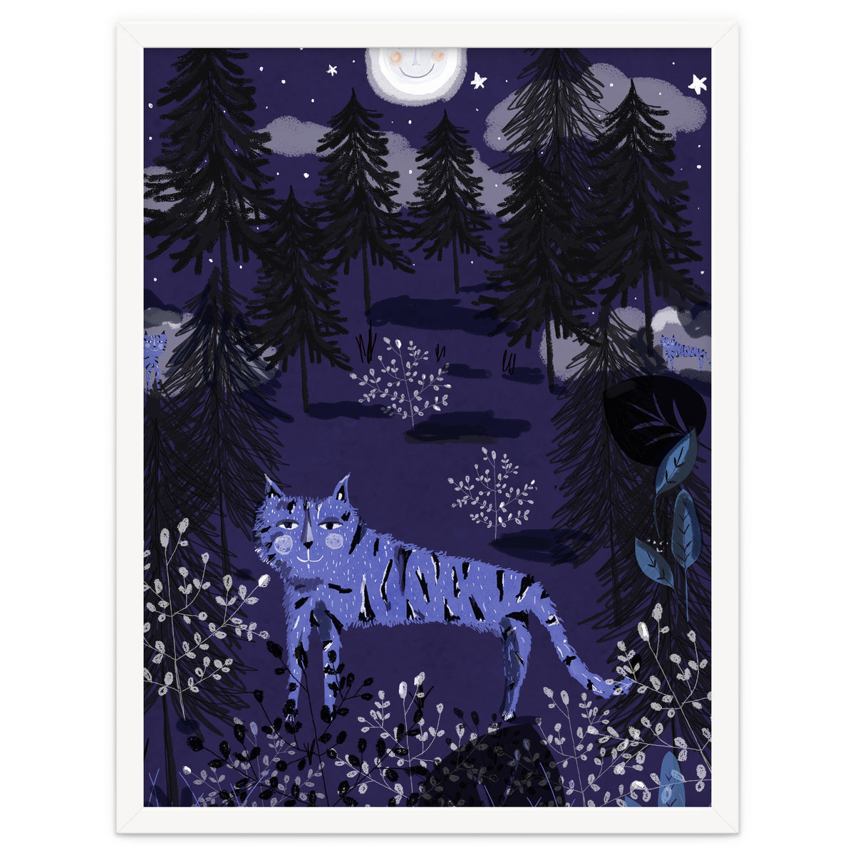 Night tigers  hide and seek