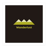 Wanderlust | modern typography (Print Only) thumbnail