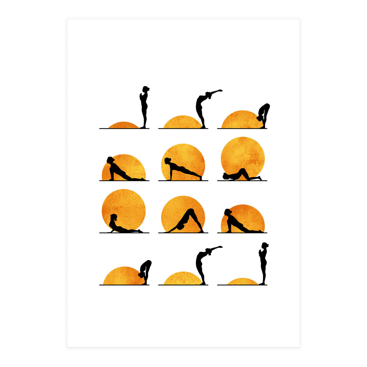 Yoga Sun (Print Only)