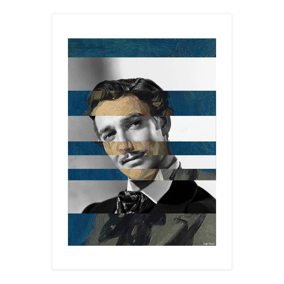 Picasso's Portrait Of Renart & Clark Gable (Print Only)