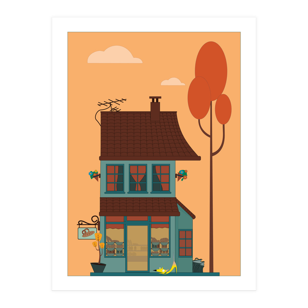 House of Rabbits (Print Only)