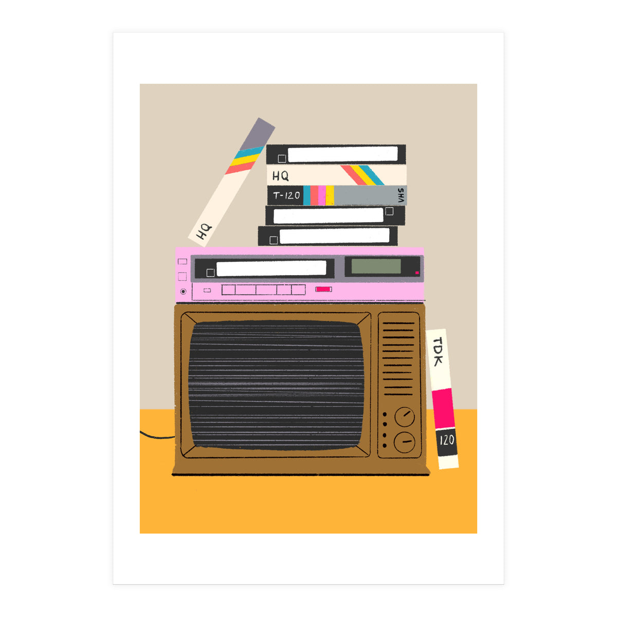 Vhs Nostalgia (Print Only)