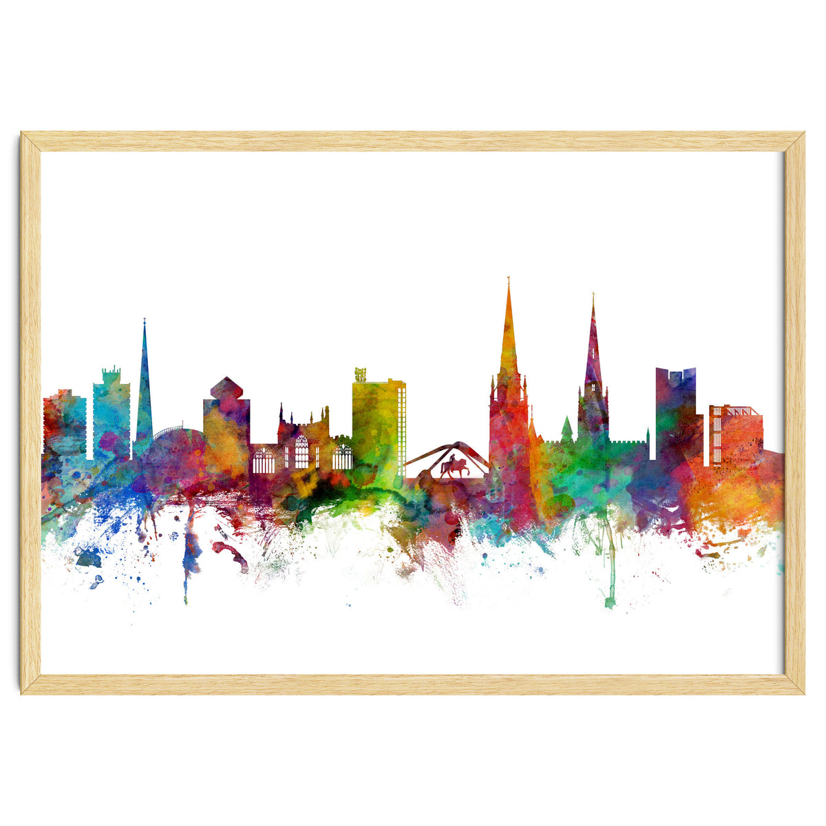 Coventry England Skyline