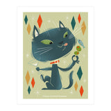 Cat A Tonic Russian Blue (Print Only) thumbnail