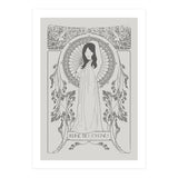 Reine Des Cygnes Grey (Print Only) thumbnail