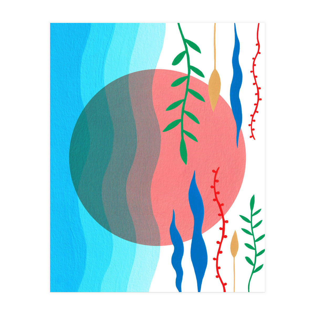 Summer Waves (Print Only)