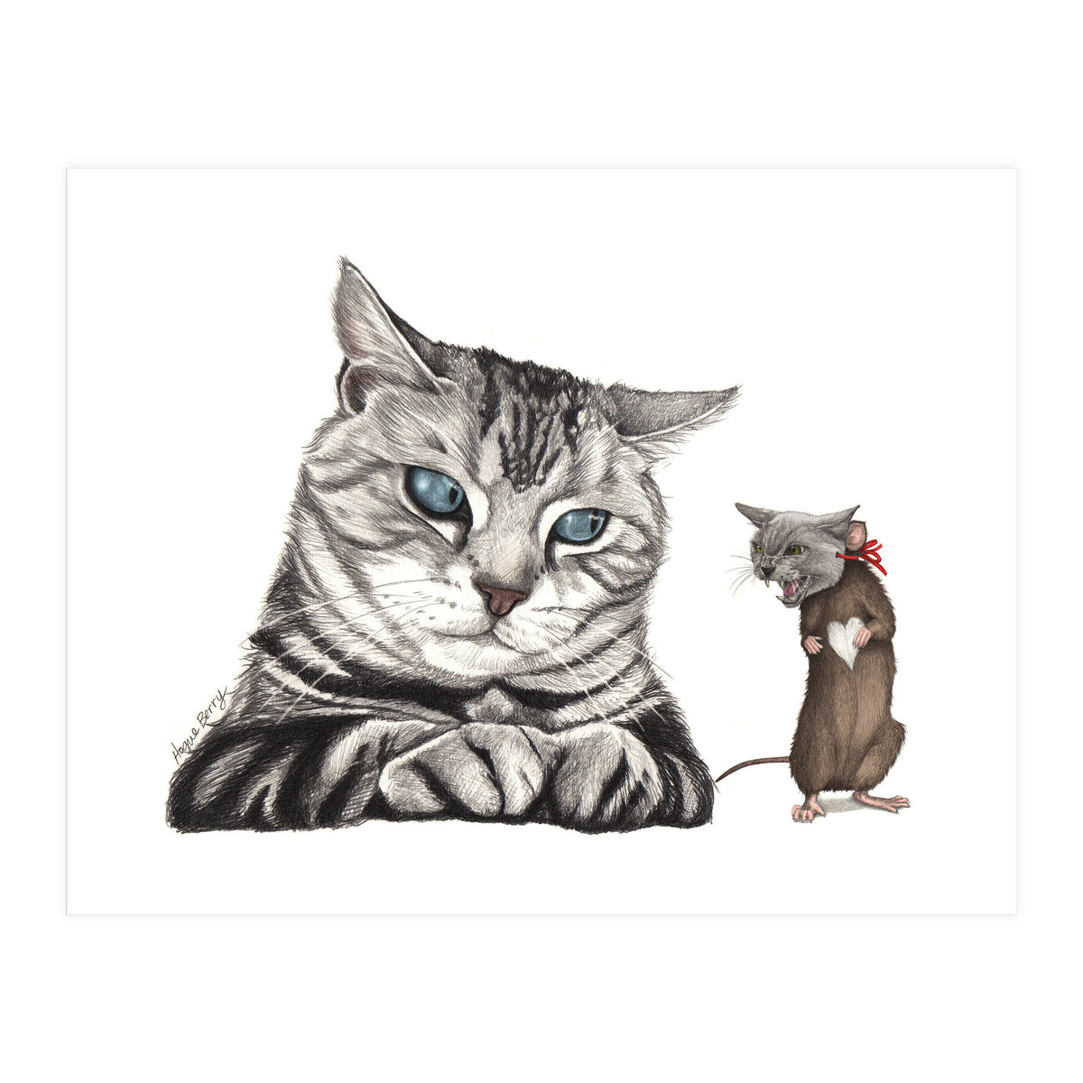 Cat and Mouse (Print Only)