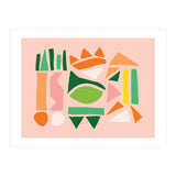 Watermelon Punch Abstract Art (Print Only) thumbnail