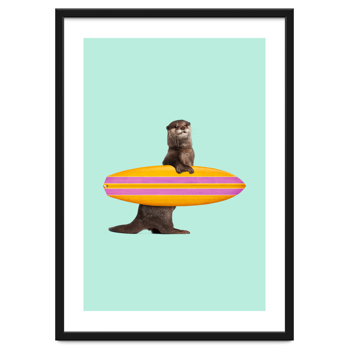 Surfing Otter