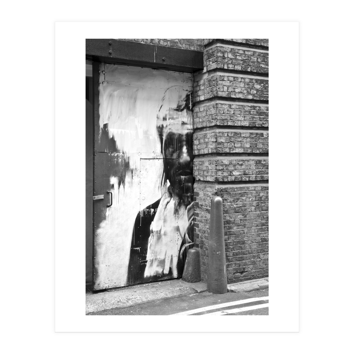 Door Portrait, Urban Art London  (Print Only)