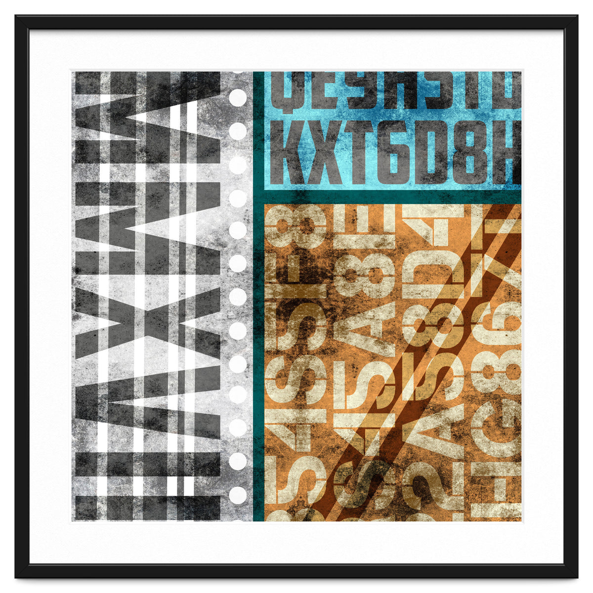 Typographic Industrial Abstract - MMXVII