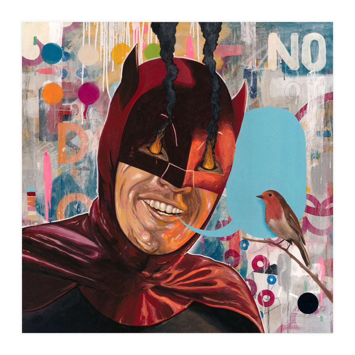 Caped Crusader (Print Only)
