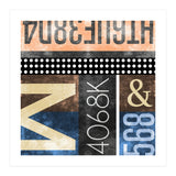 Typographic Industrial Abstract - M (Print Only) thumbnail