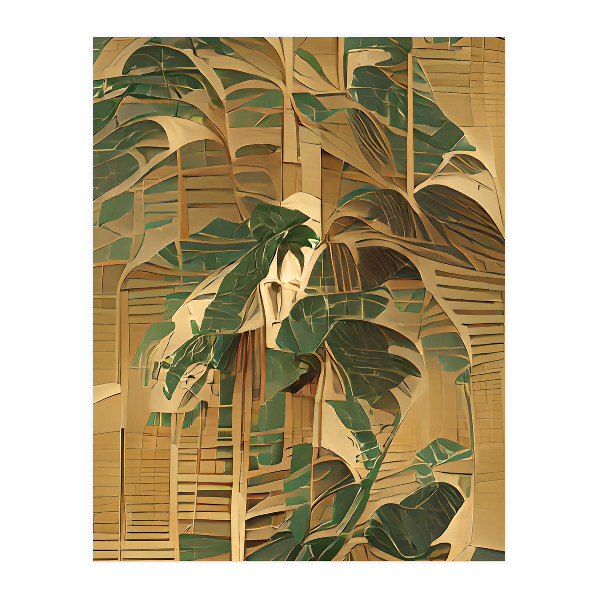 GROOVY-TROPICAL-1 (Print Only)