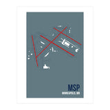 Minneapolis Airport Layout (Print Only) thumbnail