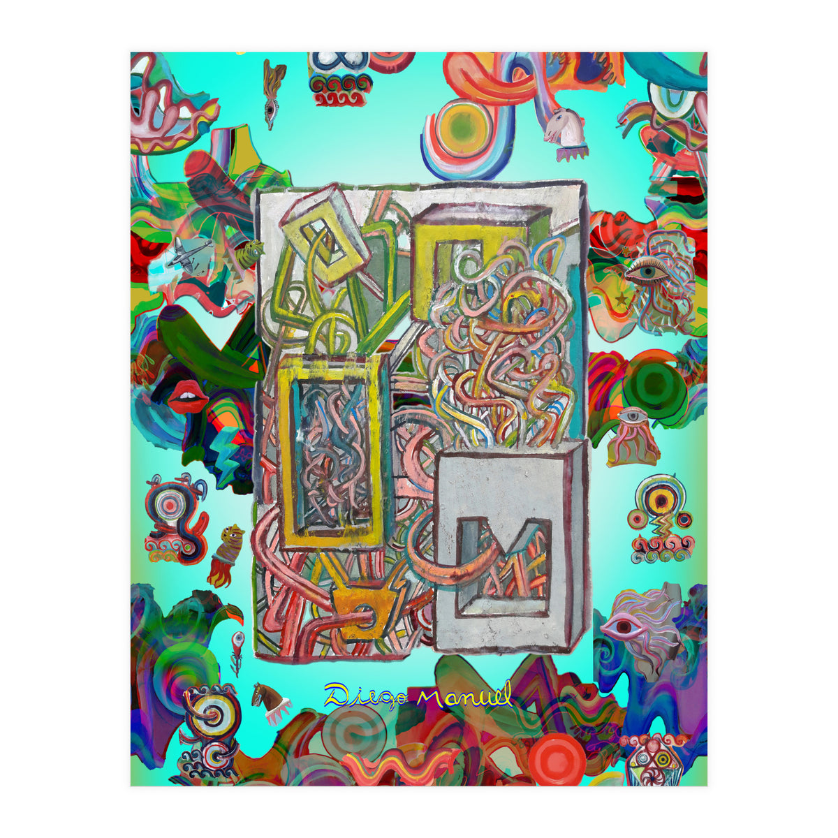 Graffitis 2021 Tapiz 10 (Print Only)