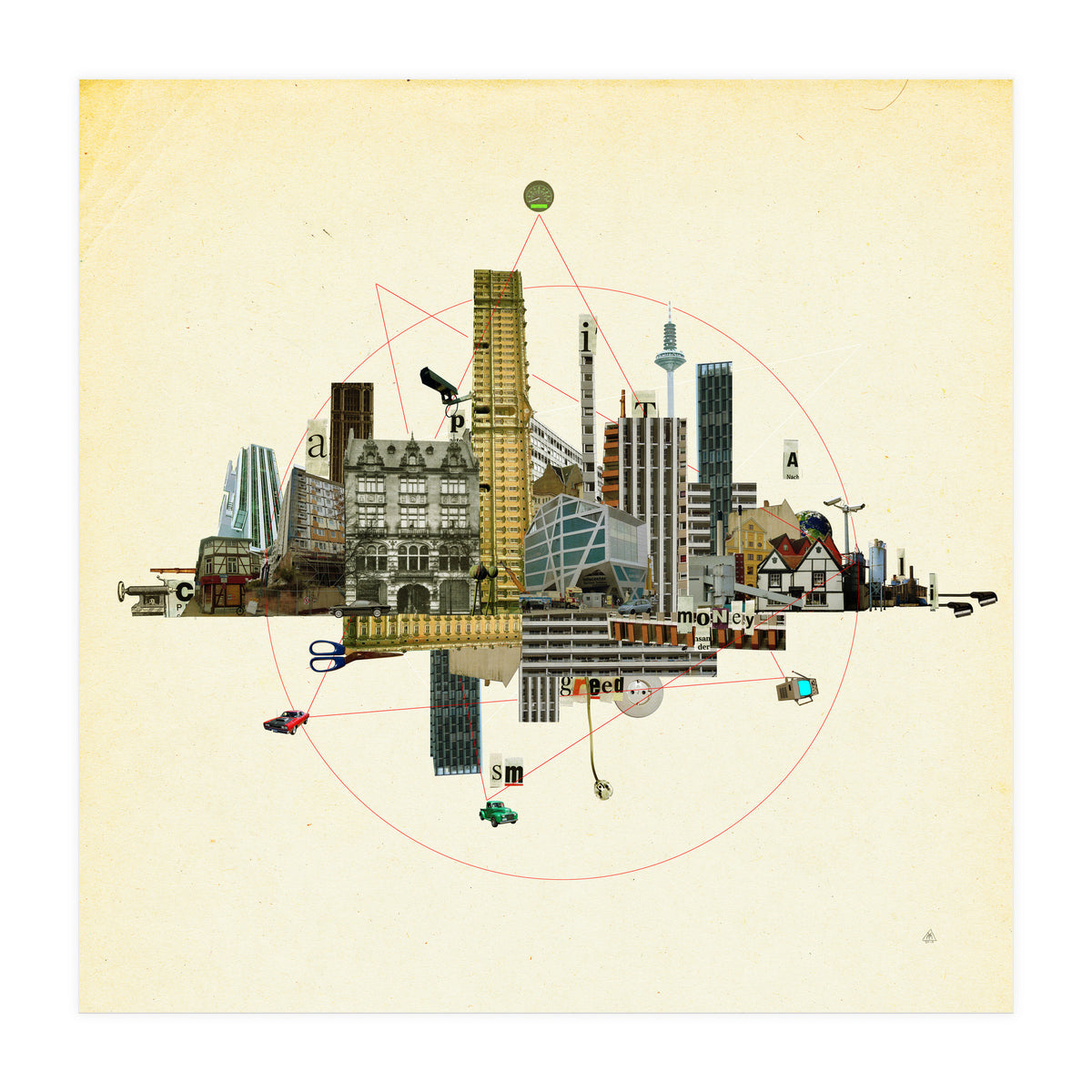 Collage City Mix 8 (Print Only)