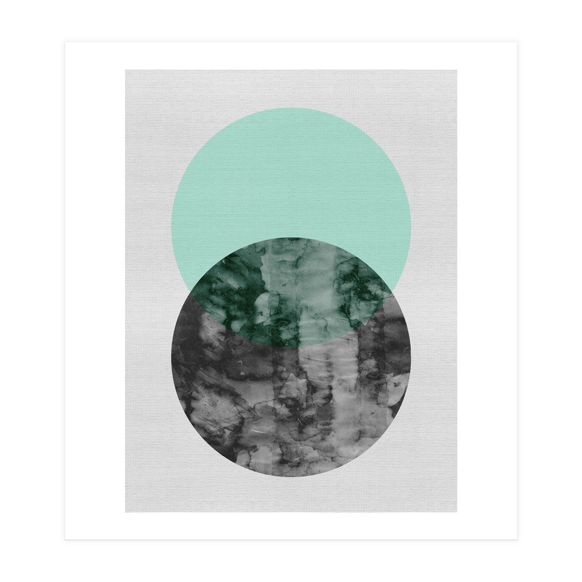 Geometric Watercolor V (Print Only)