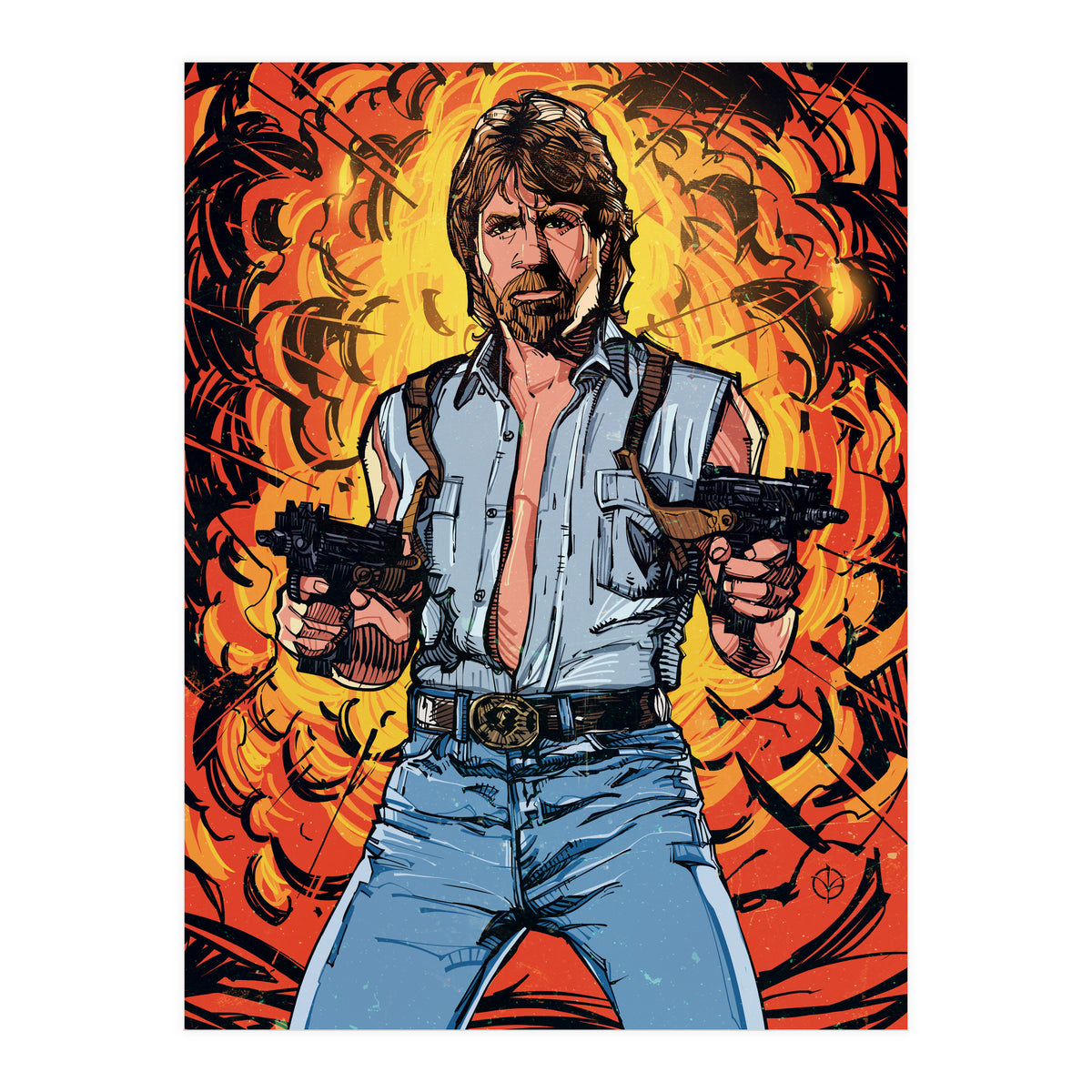Chuck Norris (Print Only)