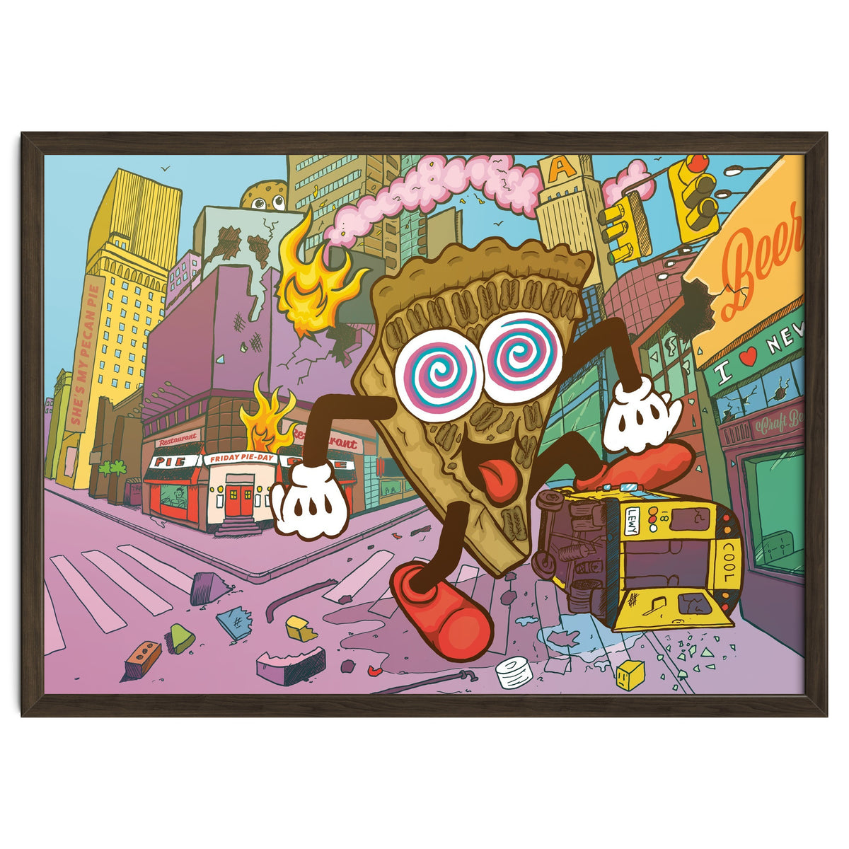 Pecan Psychosis - 12.3% ABV Bourbon Barrel Aged Pecan Maple Stout - Amundsen Brewery