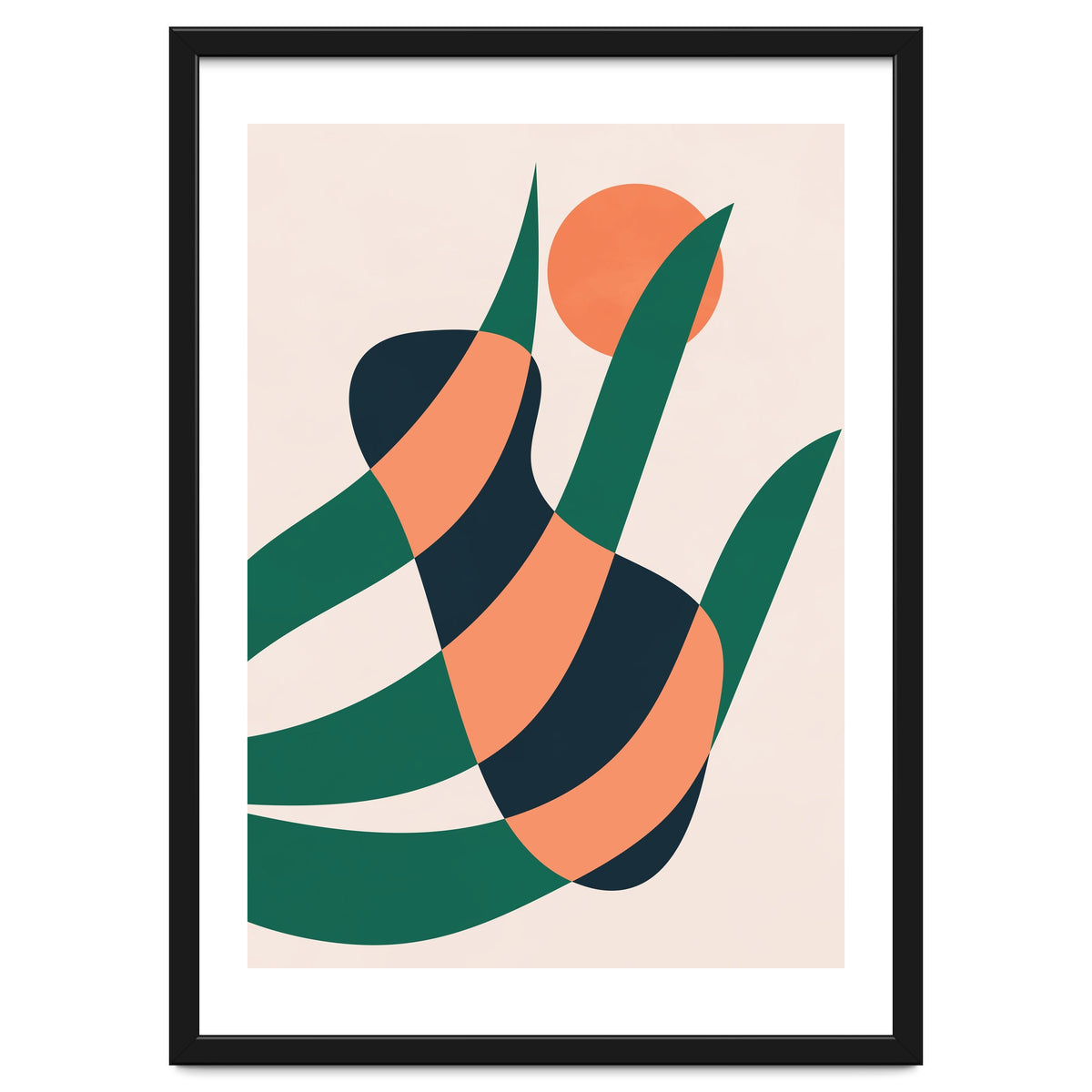 Botanical Plant Geometric Art