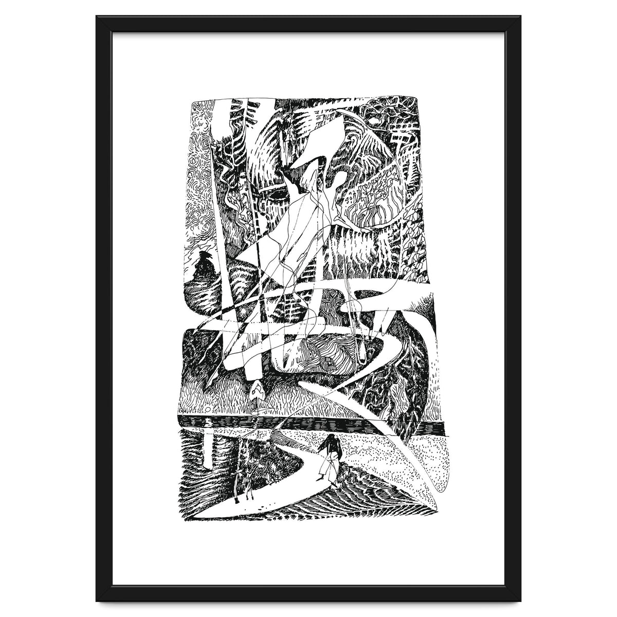 Abstract Angel Of A Dreams