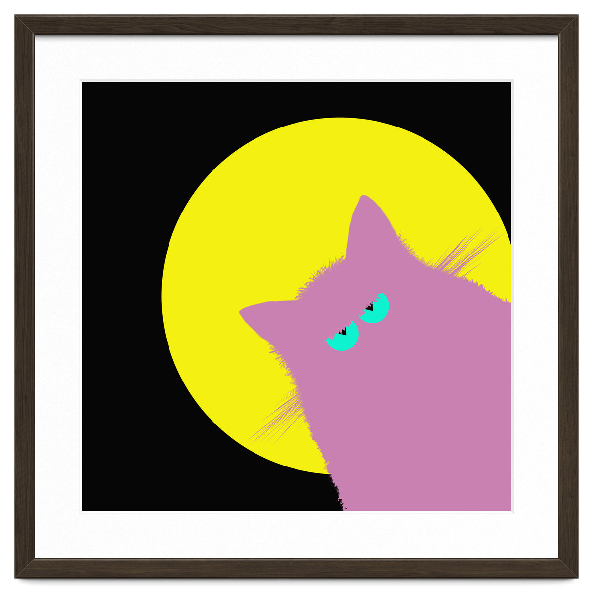 Full Moon Lilac Cat