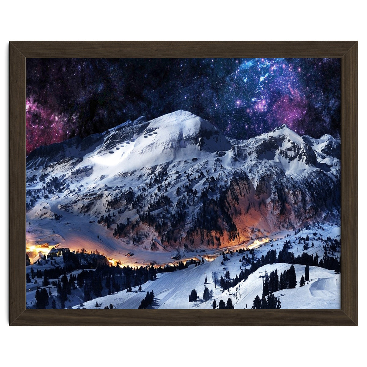 Mountain CALM IN space view