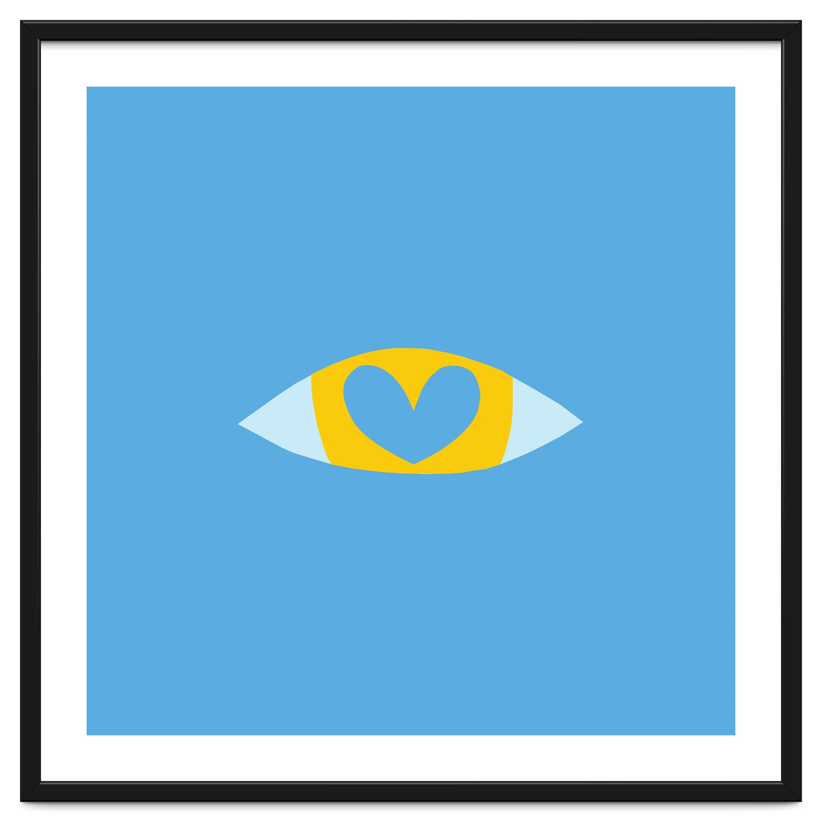 Heart Eye - BLUE
