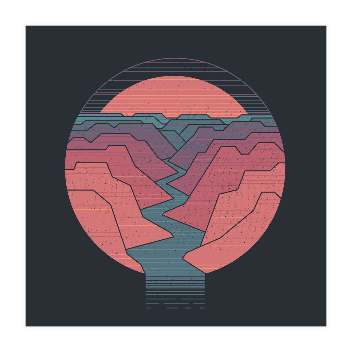 Canyon River (Print Only)