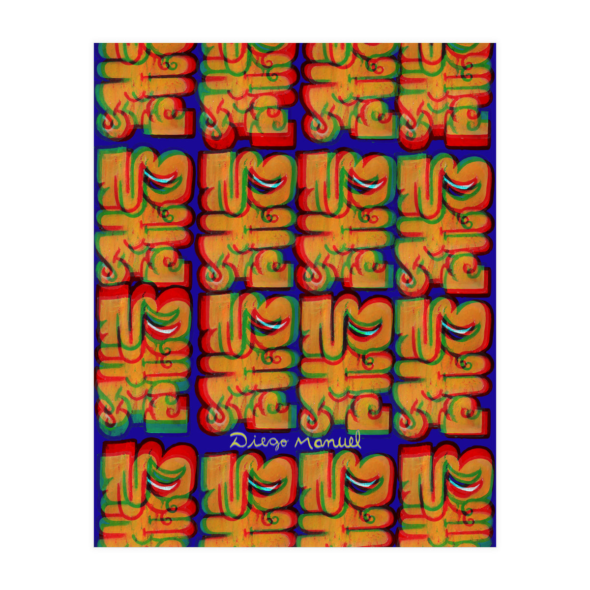 Graffitis 2021 Tapiz 134 (Print Only)