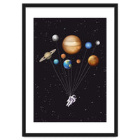 Space traveller poster
