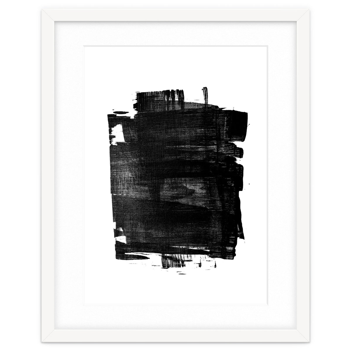 Minimalist Textured Brushstroke Art #1