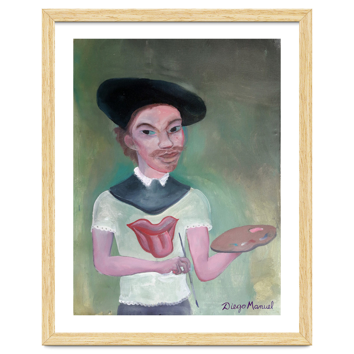 Rembrandt Rolling Fan