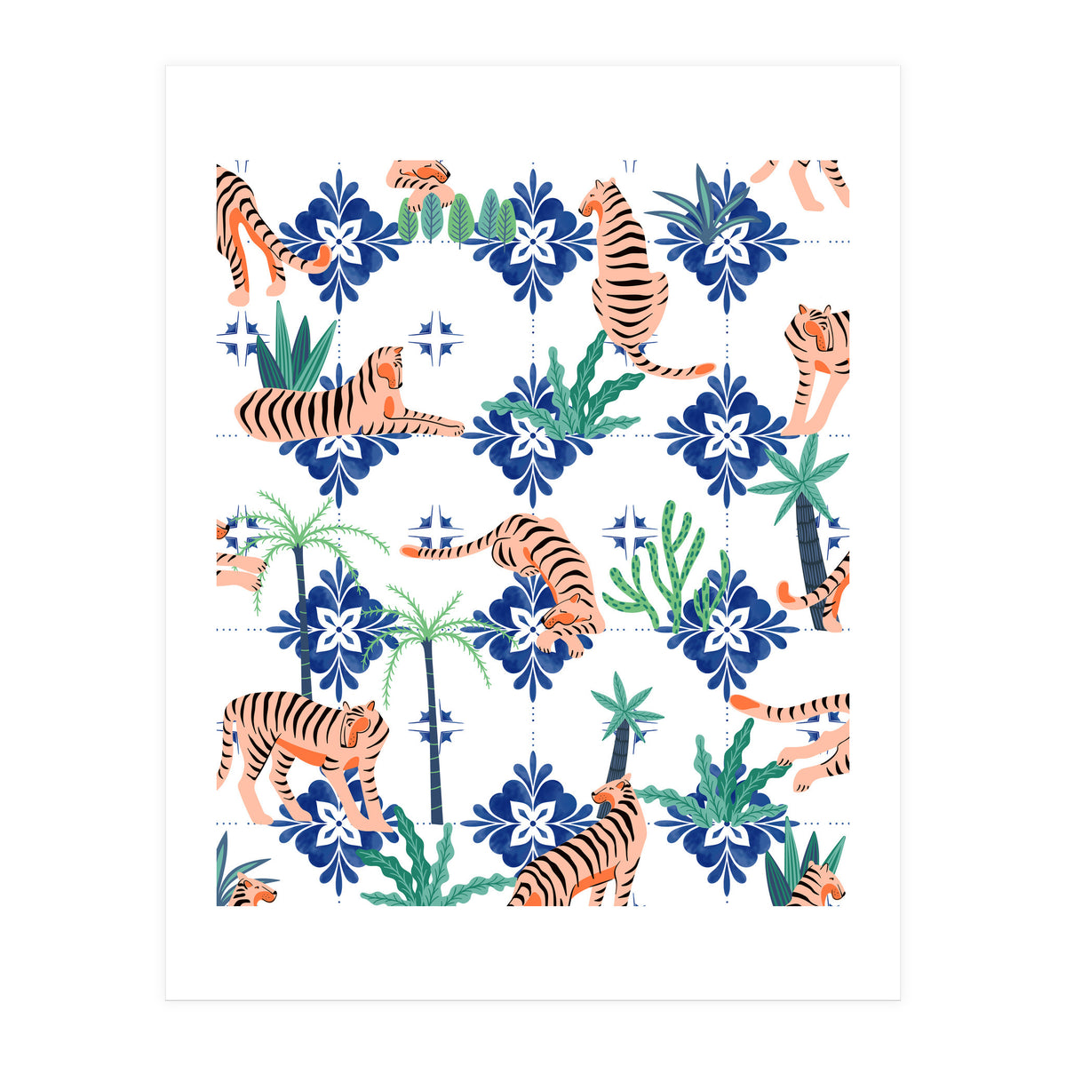 Tigers In Morocco (Print Only)