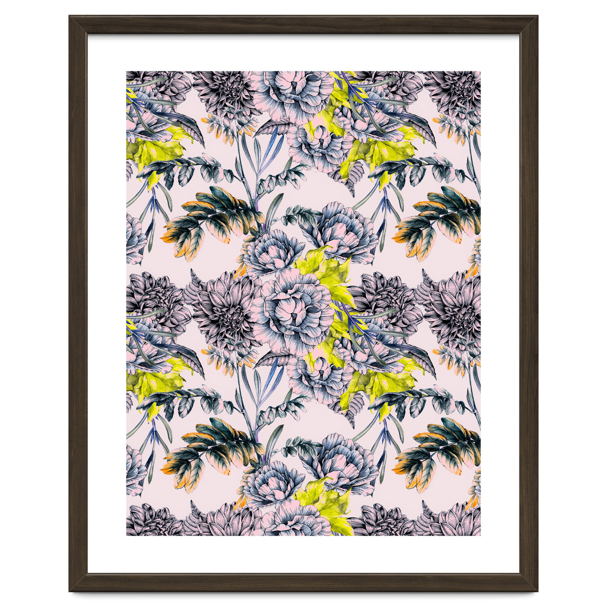 Flowering blooming in pink