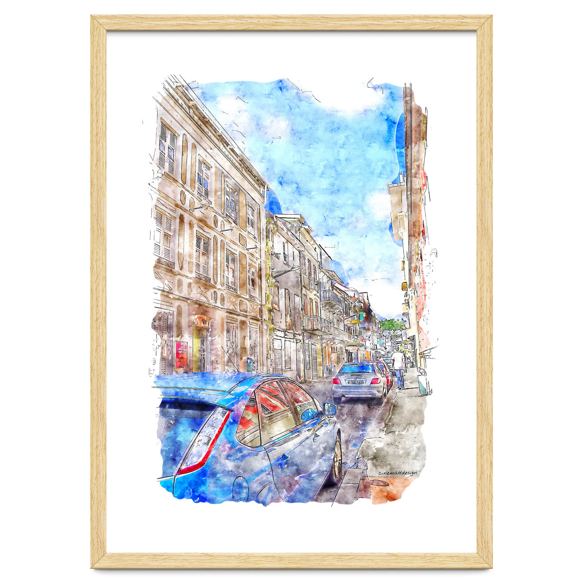 Street of Fort-de-France