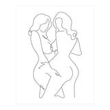 lovers nude line (Print Only) thumbnail