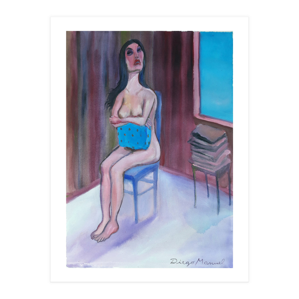 Chica Enojada (Print Only)